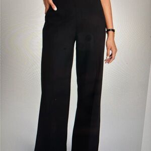 SPANX Classic Black Wide-Leg Pants